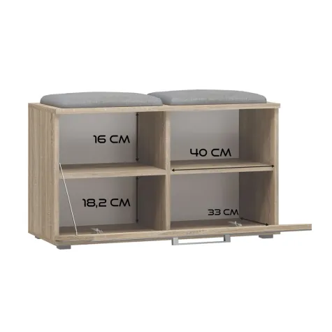 Szafka na obuwie Opal OPAL DĄB SONOMA-8