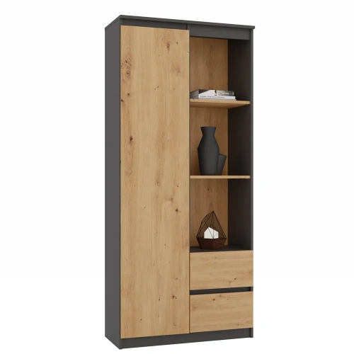 Regał Bily RS-80 ANTRACYT ARTISAN-2