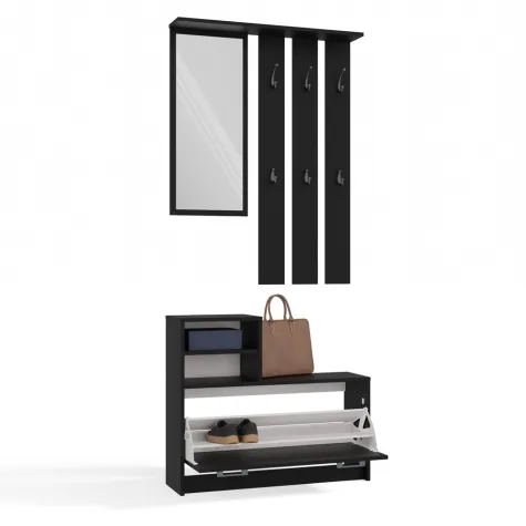 Garderoba Vera VERA CZARNY-2