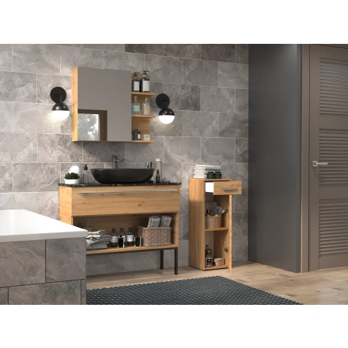 Słupek łazienkowy Nel V DS DĄB ARTISAN-5