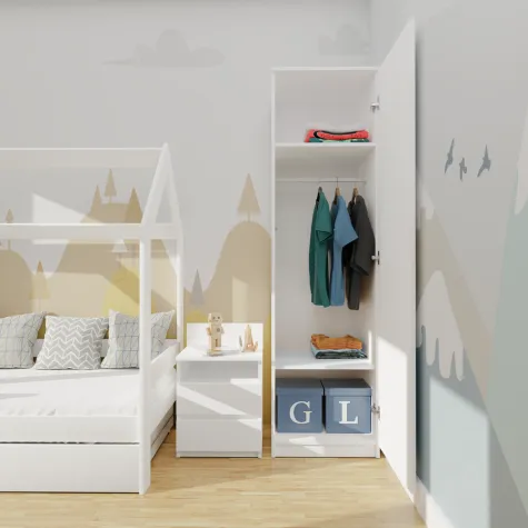 Szafa Malwa SD-50 BIAŁY-7