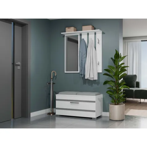 Garderoba Opal OPAL BIAŁY-3