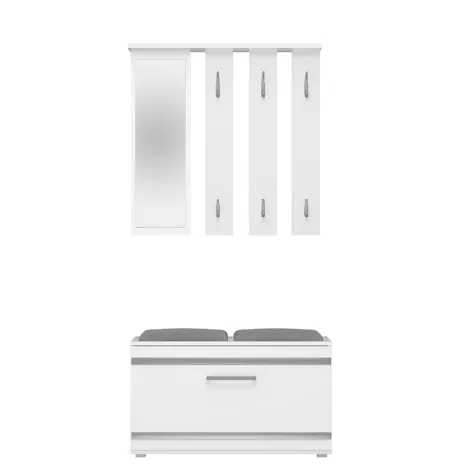 Garderoba Opal OPAL BIAŁY-4