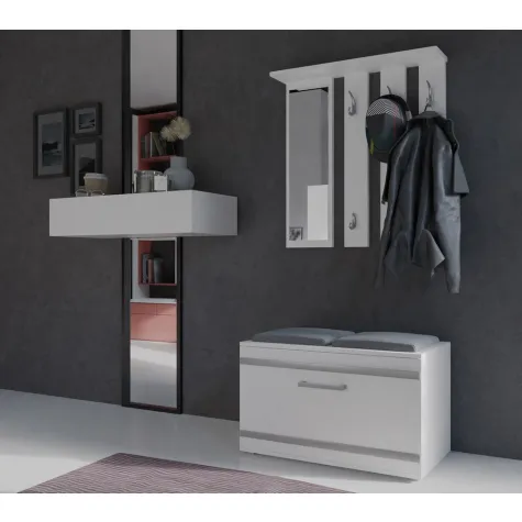 Garderoba Opal OPAL BIAŁY-6