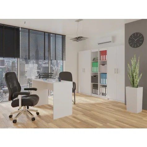 Regał Oliv 2D BIAŁY-5