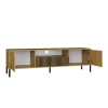 SZAFKA RTV KAMARO 160 DĄB ARTISAN Front ryflowany + Klasyczny-2
