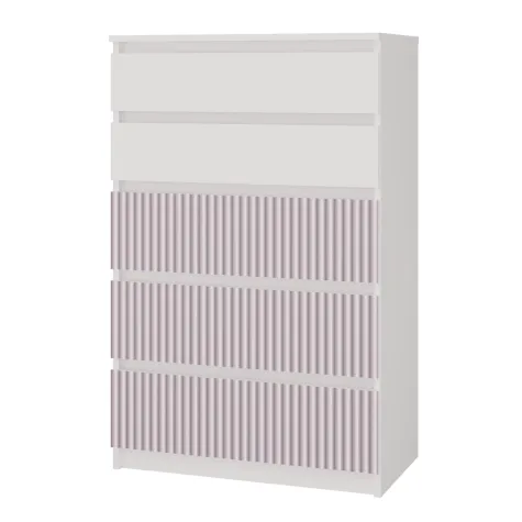 Komoda Malwa M5 ARTESO PINK Różowy-3