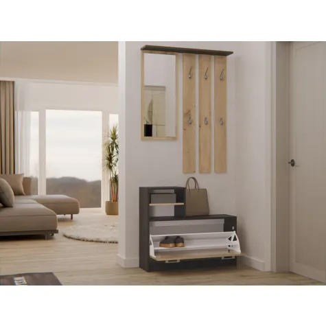 Garderoba Vera VERA ANTRACYT ARTISAN-6