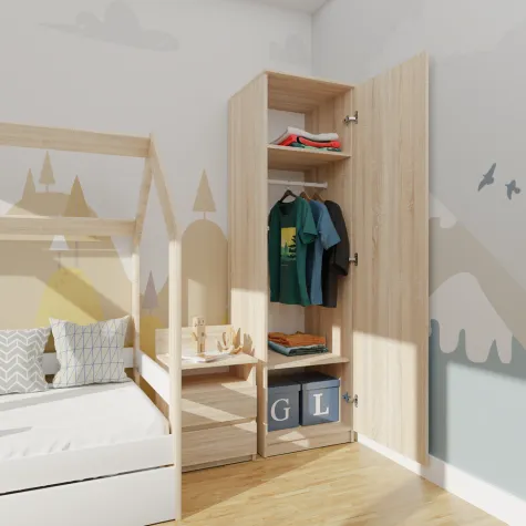 Szafa Malwa SD-50 DĄB SONOMA-6