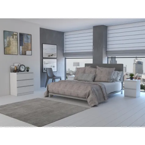 Komoda Malwa M3 BIAŁY-5