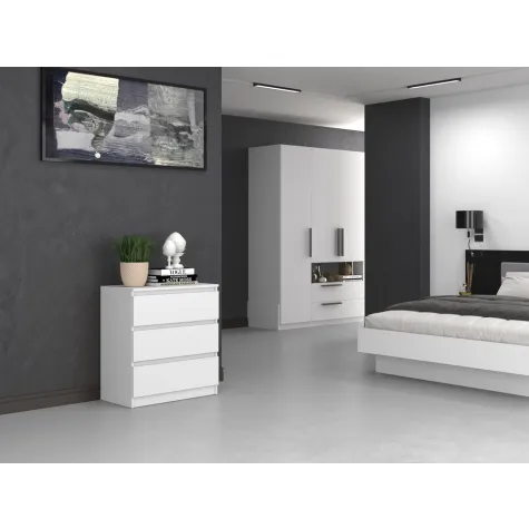 Komoda Malwa M3 BIAŁY-6