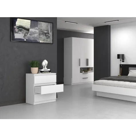 Komoda Malwa M3 BIAŁY-8