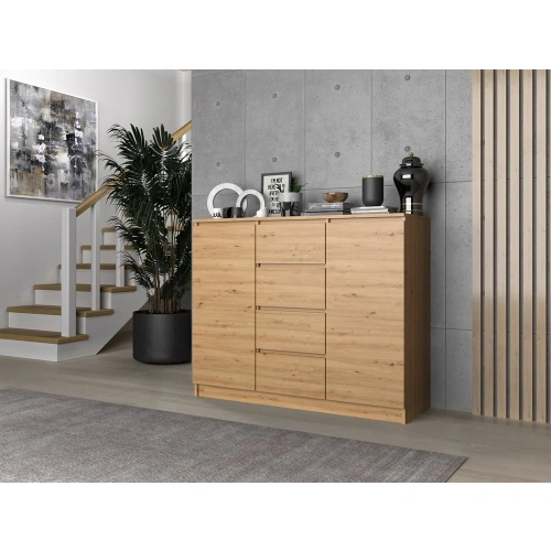 Komoda Malwa 2D4S 120 DĄB ARTISAN-2