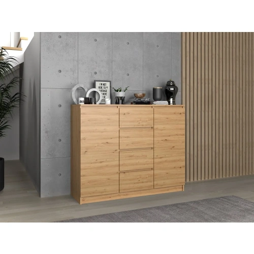 Komoda Malwa 2D4S 120 DĄB ARTISAN-4