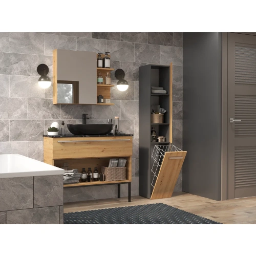 Słupek łazienkowy Nel IV ANTRACYT ARTISAN-7