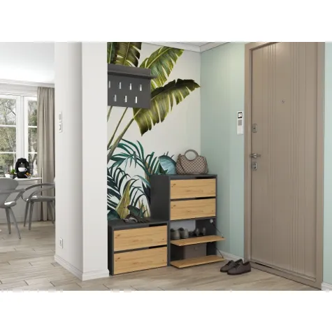 Szafka na obuwie MODO X2 ANTRACYT ARTISAN-4