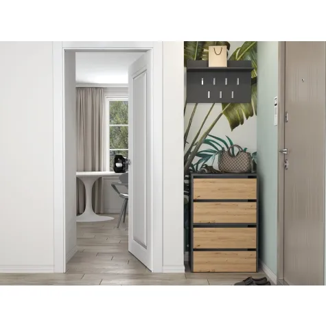 Szafka na obuwie MODO X2 ANTRACYT ARTISAN-5