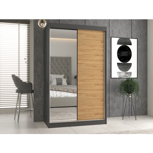Szafa Iga 120 A/B ANTRACYT ARTISAN-3