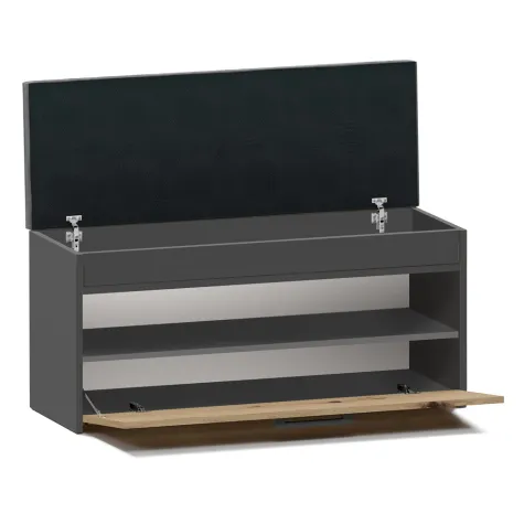 Szafka na obuwie Parma PARMA ANTRACYT ARTISAN-2