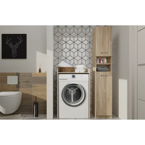 Słupek łazienkowy Marbela 1.0 D DĄB SONOMA-3