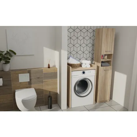 Słupek łazienkowy Marbela 1.0 D DĄB SONOMA-5