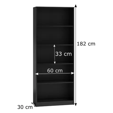 Regał Onyx R60 CZARNY-2