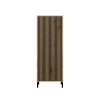 Witryna KAMARO 1DD SLIM DĄB ARTISAN Lamele Front Ryflowany-3