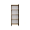 Witryna KAMARO 1DD SLIM DĄB ARTISAN Lamele Front Ryflowany-5