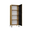 Witryna KAMARO 1DD SLIM DĄB ARTISAN Lamele Front Ryflowany-11