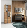 Słupek łazienkowy Sara S33 ANTRACYT DĄB ARTISAN-5