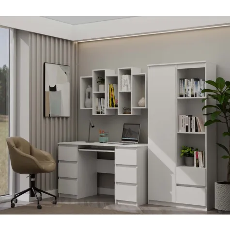 Regał BILBAO 7.0 BIAŁY-8