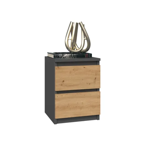 Szafka nocna Malwa M2 ANTRACYT ARTISAN-2