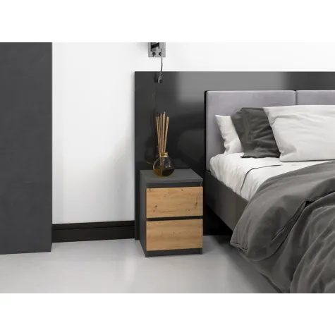 Szafka nocna Malwa M2 ANTRACYT ARTISAN-4