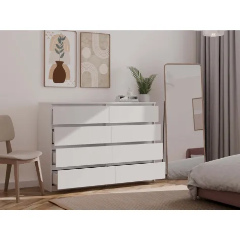 Komoda Malwa M8/140 BIAŁY-5