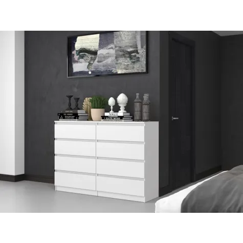 Komoda Malwa M8/140 BIAŁY-6