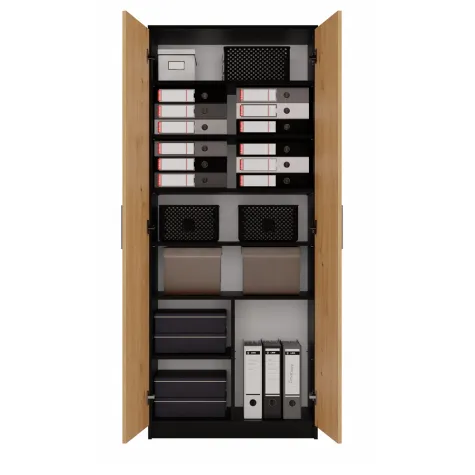 Regał Oliv 2D ANTRACYT ARTISAN-6