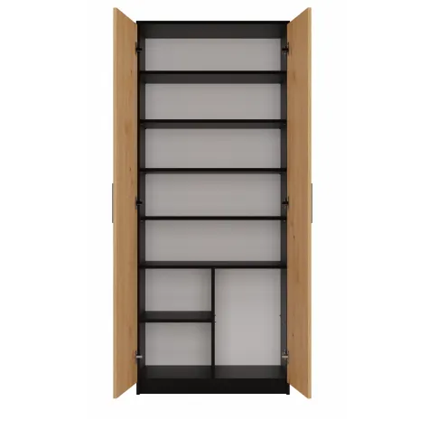 Regał Oliv 2D ANTRACYT ARTISAN-7