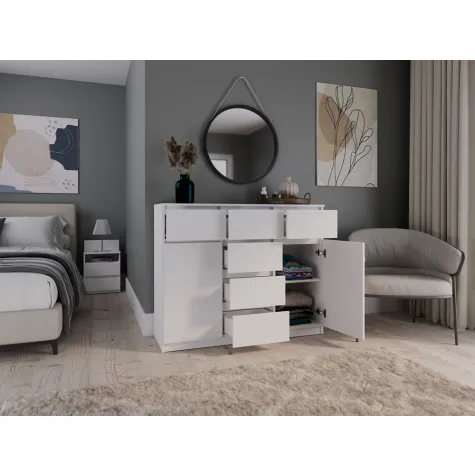 Komoda Malwa 2D6S BIAŁY-6