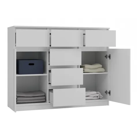 Komoda Malwa 2D6S BIAŁY-7