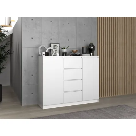 Komoda Malwa 2D4S/120 BIAŁY-5