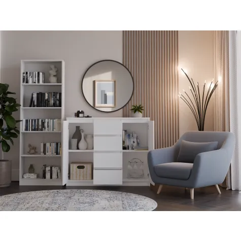 Komoda Malwa 2D4S/120 BIAŁY-8