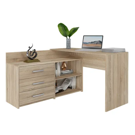 Biurko DANY DĄB SONOMA-3