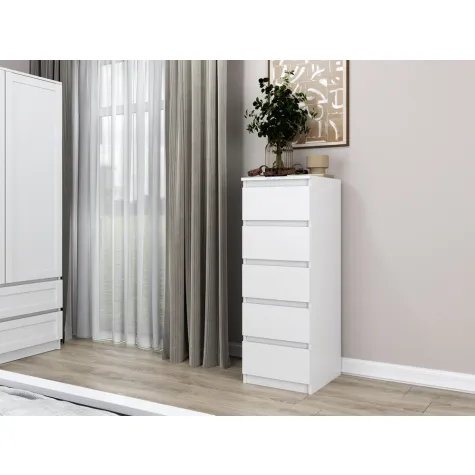 Komoda Malwa W5 BIAŁY-3