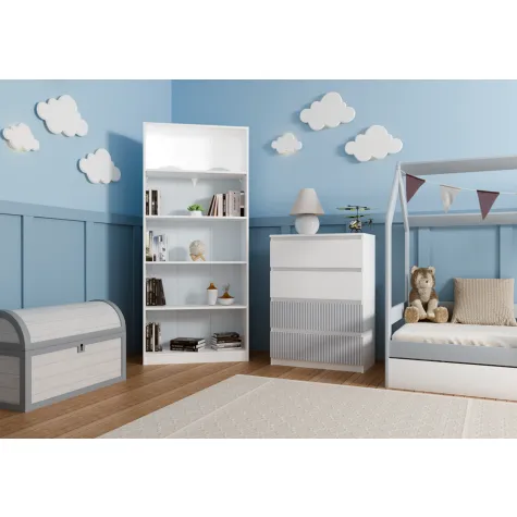 Komoda Malwa M4 ARTESO BLUE Niebieski-2