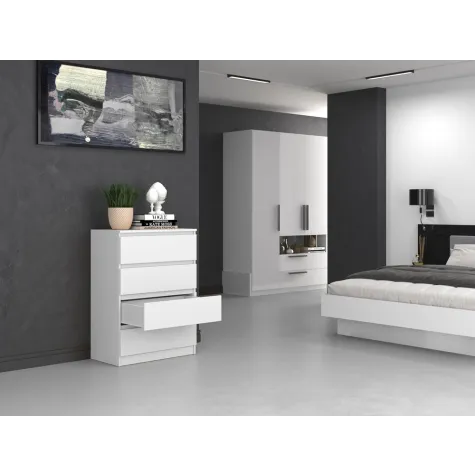 Komoda Malwa M4 BIAŁY-8