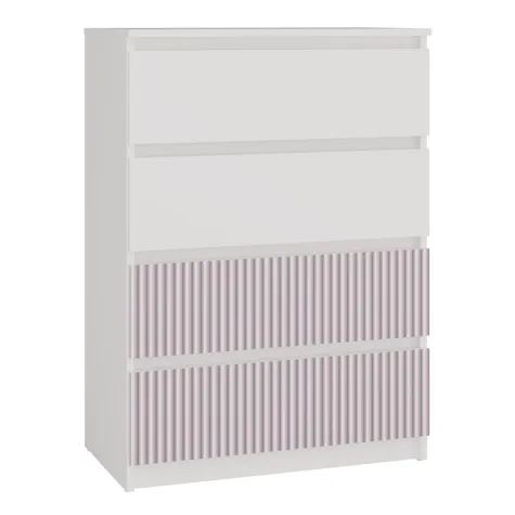 Komoda Malwa M4 ARTESO PINK Różowy-1