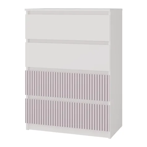 Komoda Malwa M4 ARTESO PINK Różowy-3