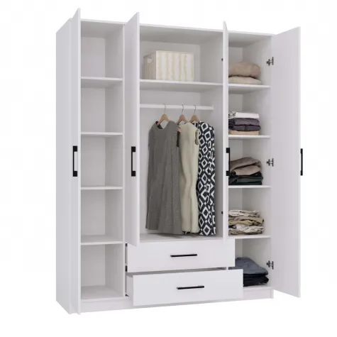 Szafa Romana 160X205 BIAŁY-2