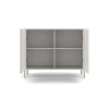 Komoda KAMARO 2D SLIM KASZMIR Lamele Front Ryflowany-8
