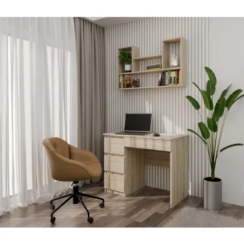 Regał BILBAO 4P SONOMA-5